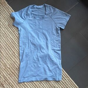 Lululemon Swiftly Teck Short Sleeve Shirt in Blue